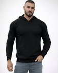 Hooded sweatshirt with front pocket