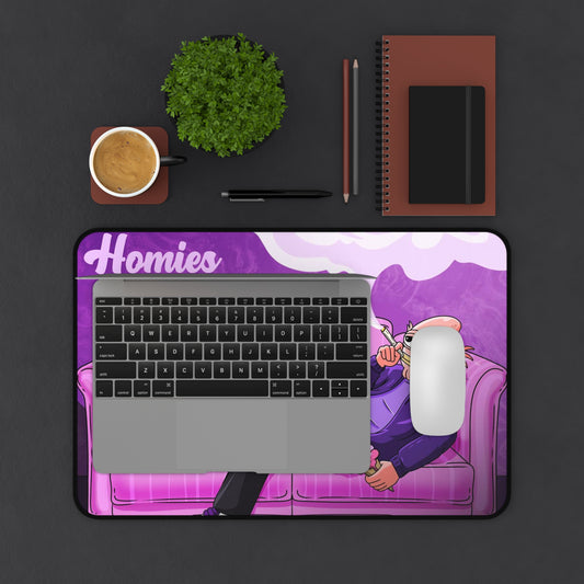 Homies Premium Desk Mat — Chill Gaming & Work Mouse Pad
