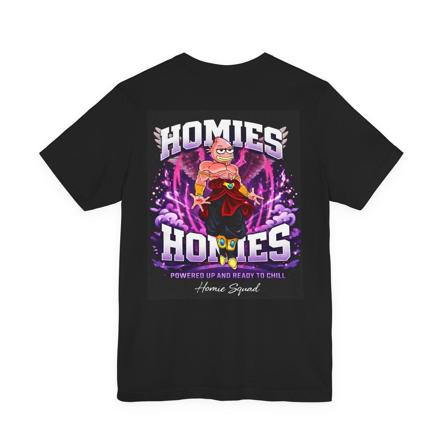 Homies Power Up T-Shirt – Black | Streetwear Edition