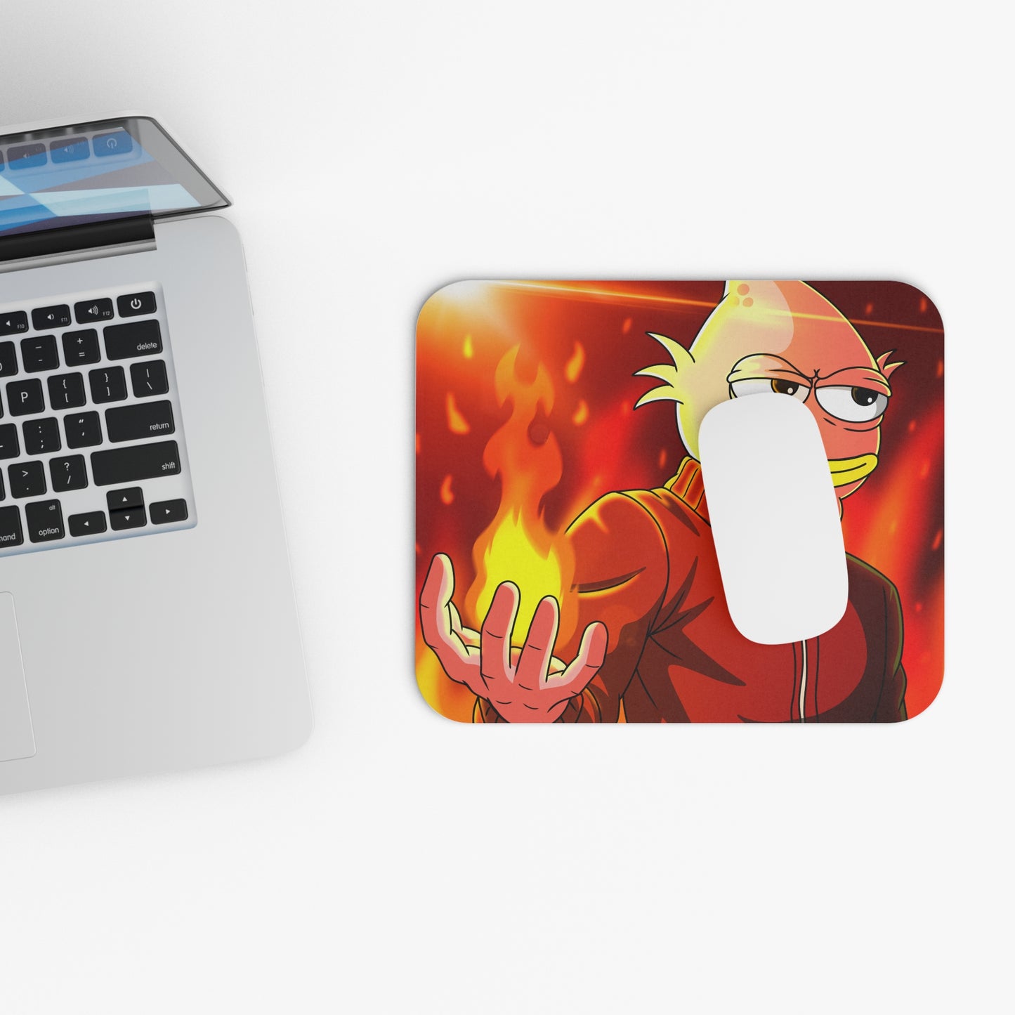 Homies Fire Aura Mouse Mat – Gaming & Desk Accessory