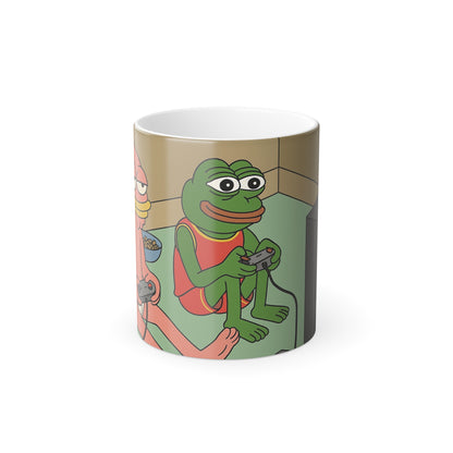 Homies & Pepe Game Night Mug – Ceramic Coffee Mug
