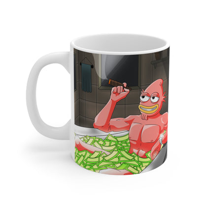 $HOMIES Dual-Art Mug (11oz) – Samurai Cash Bath Edition