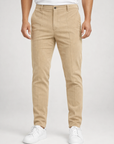 Slim fit corduroy trousers