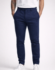Slim fit corduroy trousers