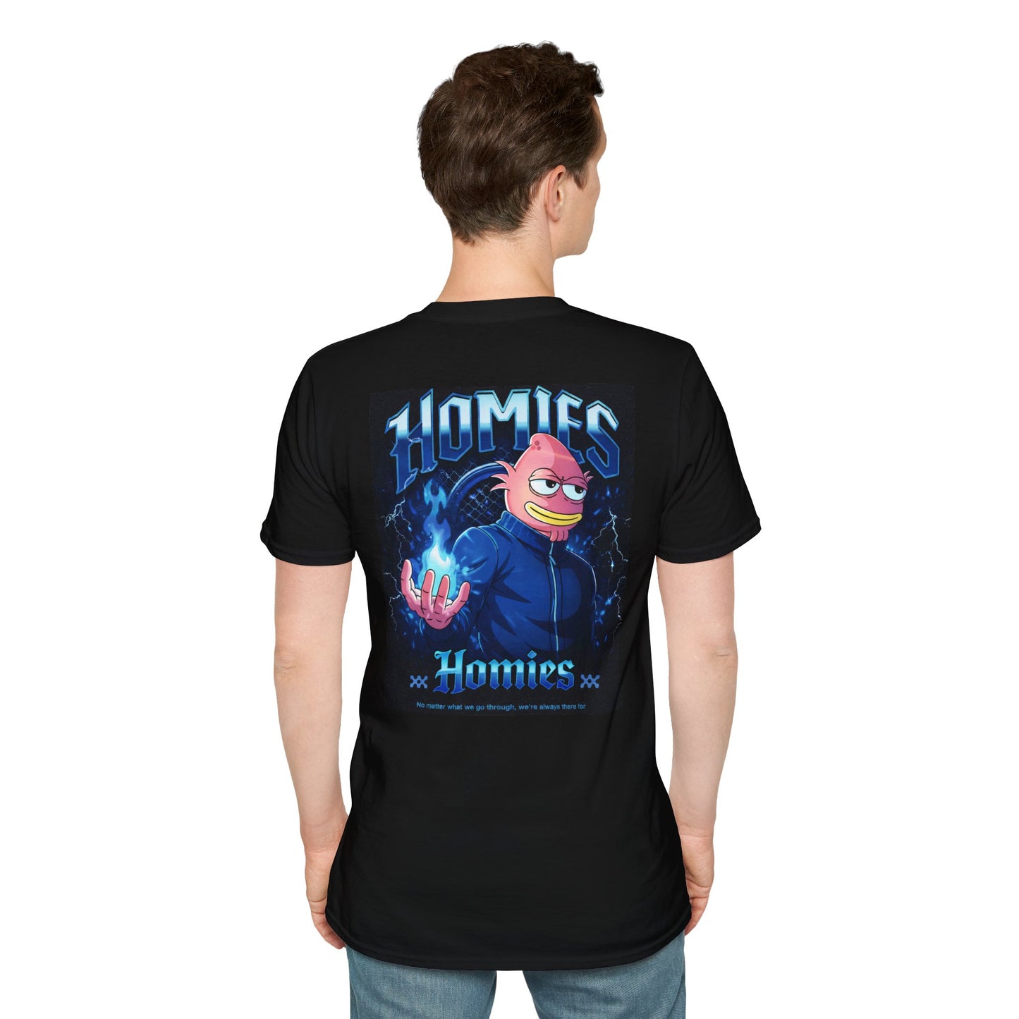 Homies Electric Aura T-Shirt – Black | Streetwear Edition