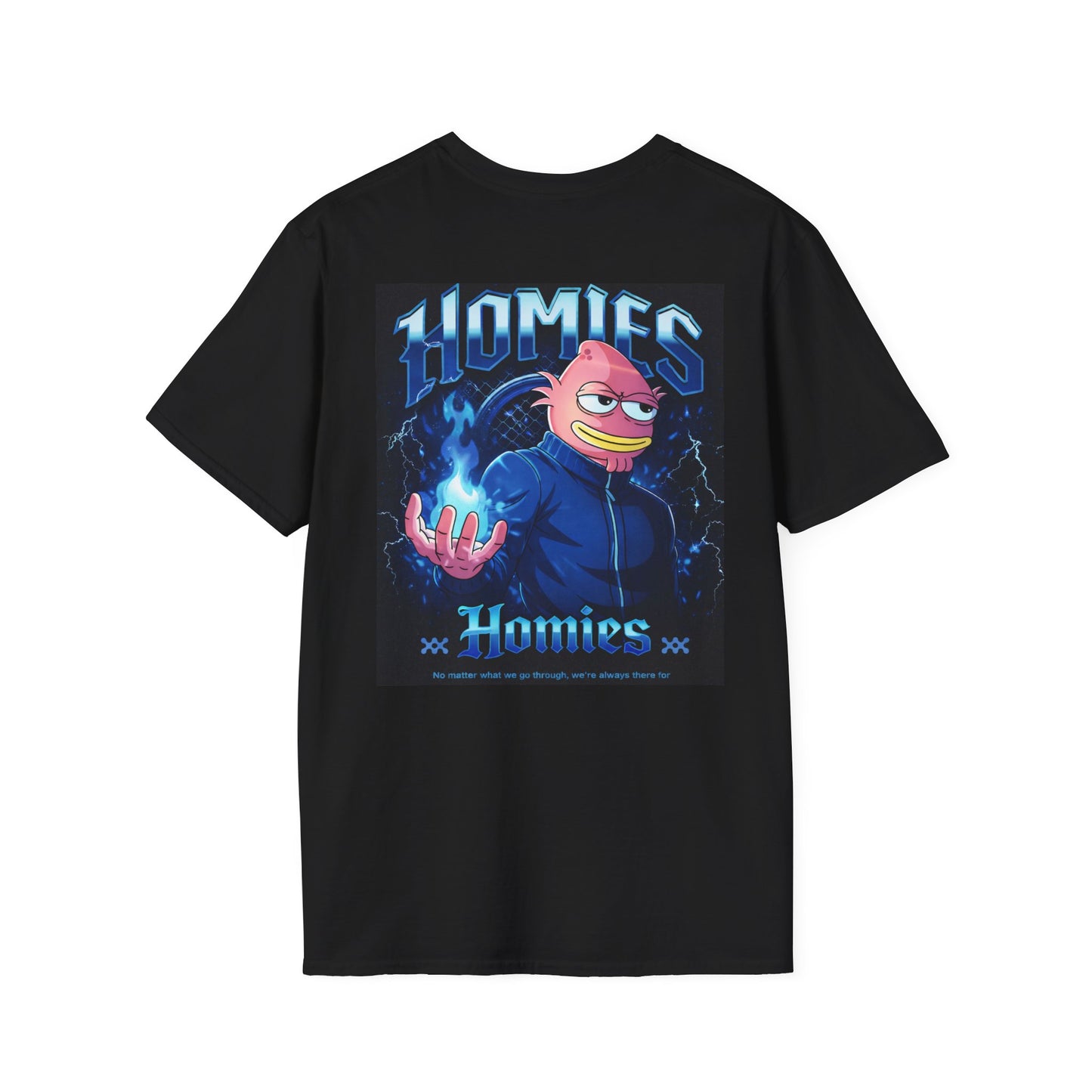Homies Electric Aura T-Shirt – Black | Streetwear Edition