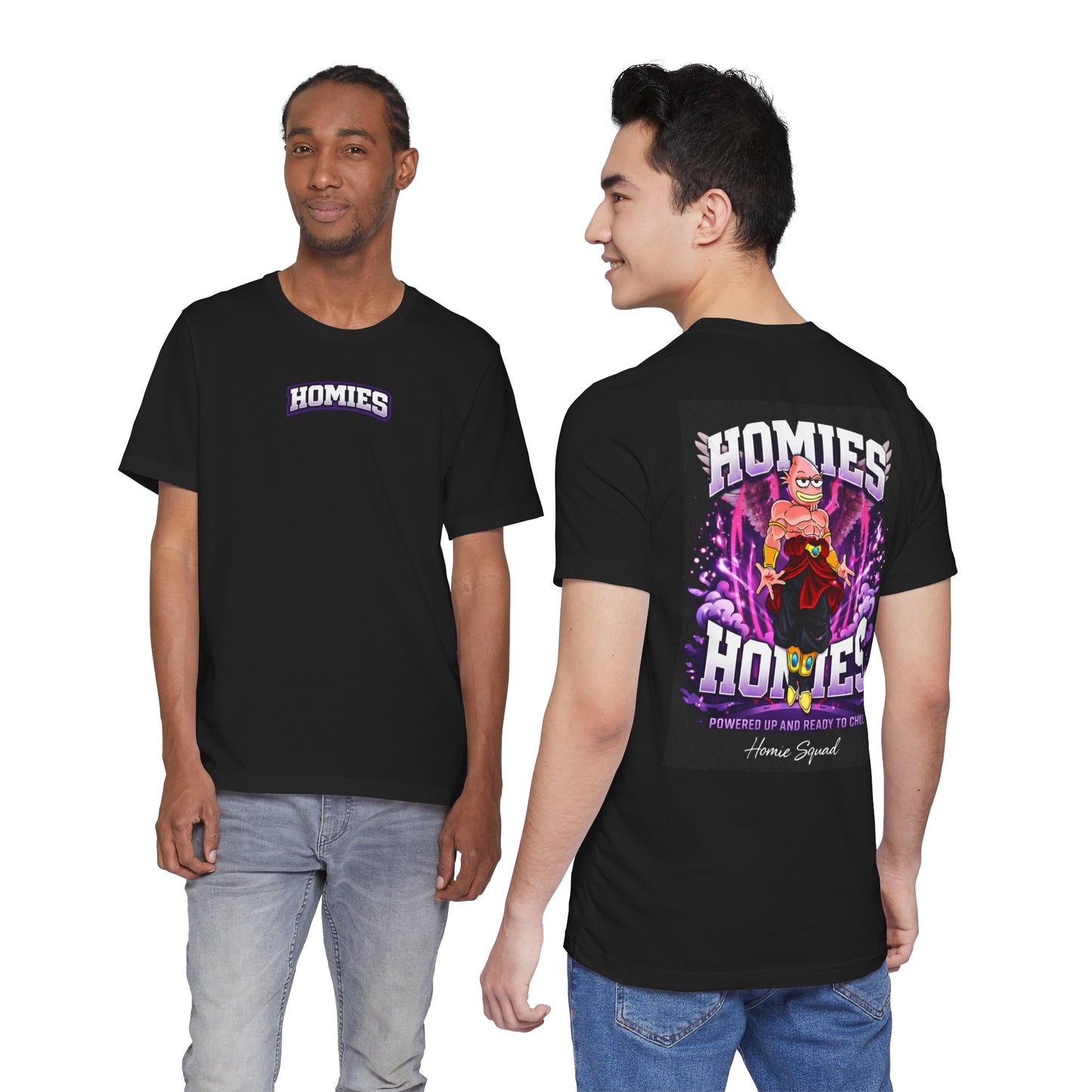 Homies Power Up T-Shirt – Black | Streetwear Edition