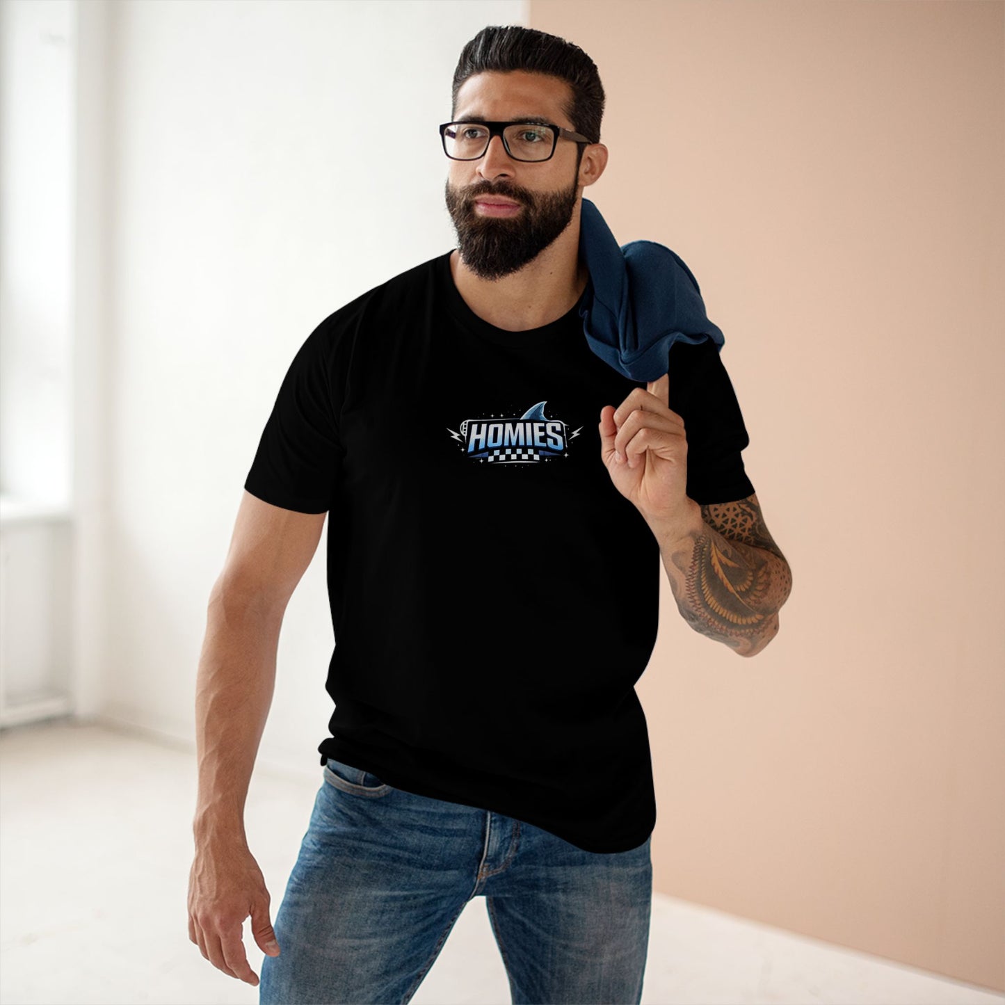 Homies Shark Outlaw T-Shirt – Black | Premium Streetwear