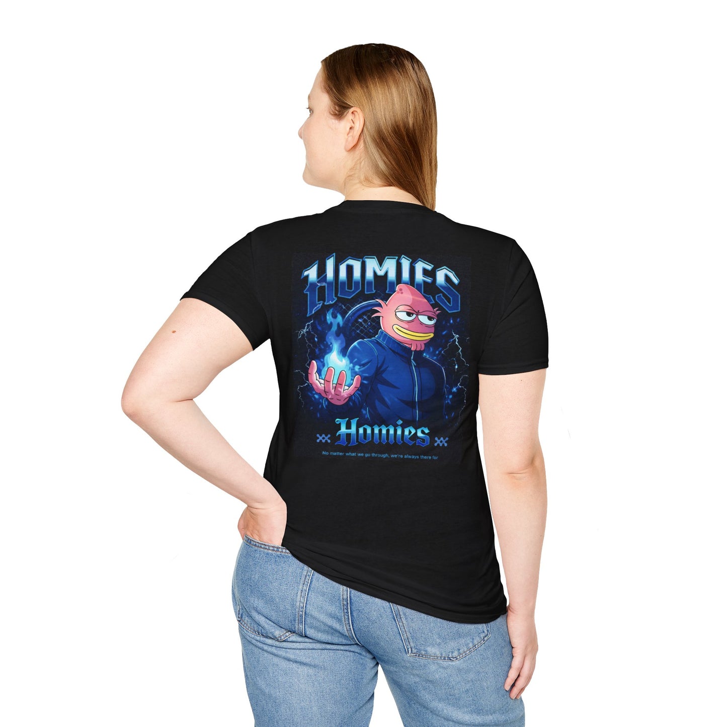 Homies Electric Aura T-Shirt – Black | Streetwear Edition