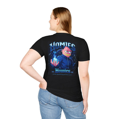 Homies Electric Aura T-Shirt – Black | Streetwear Edition