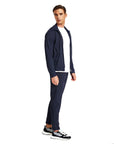 Hooded zip jacket and trousers set