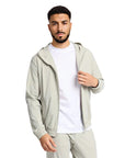 Hooded zip jacket and trousers set